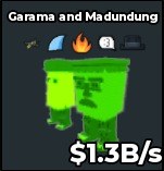 BS15028 Garama and Madundung Radioactive 1.3B/s