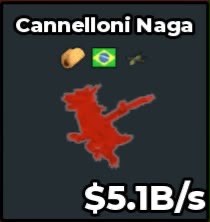 BS15037 Dragon Cannelloni Rainbow 5.1B/s