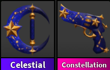Celestial Set - MM2 ( Celestial Knife + Constellation Gun)