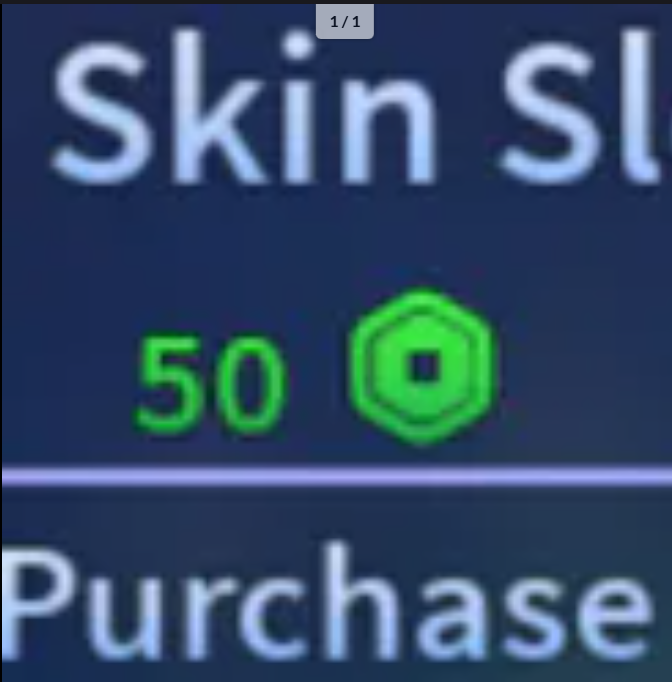 +1 Skin Slot【50R】