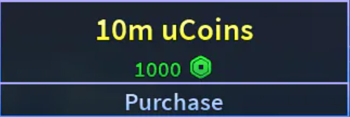 A Universal Time > 10m uCoins (1000R)