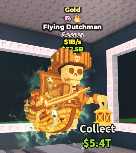 Flying Dutchman 1B/s gold NEW Brainrot