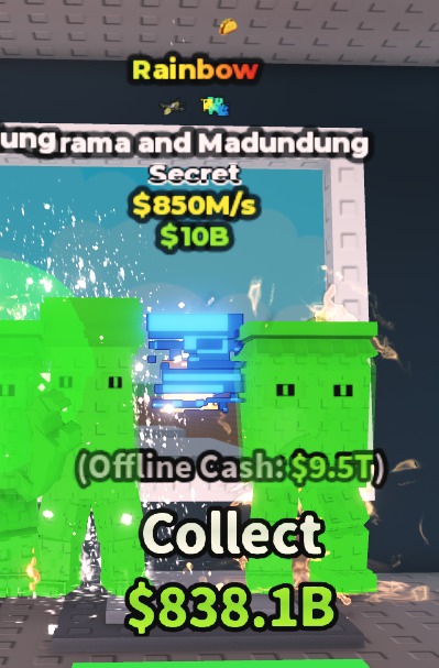 FAST RESPONSE | Rainbow Garama and Madundung $850M/s ( Explosive Glitch ) | 1000% SAFE 🔒 #5273