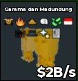 BS15080 Garama and Madundung Clean Gold 2B/s