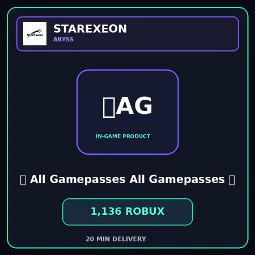 1136R 🟢🟢🟢 All Gamepasses