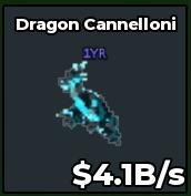 BS15087 Dragon Cannelloni -1yr Trait Cyber 4.1B/s