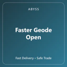 Faster Geode Open