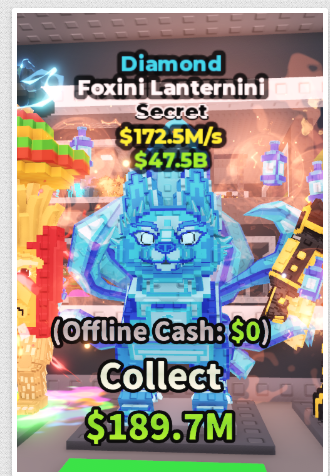 DIAMOND FOXINI LANTERNINI 172.5M/S – STEAL A BRAINROT – FAST DELIVERY & TRUSTED #K2XF7P