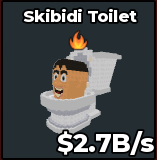 Skibidi Toilet 2.7B/s