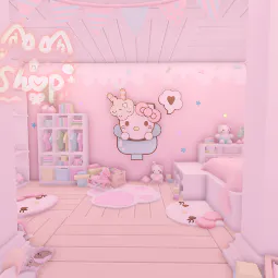 🍓 Hello Kitty Pink Themed Tiny House🩷