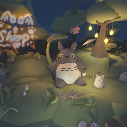 🌱 The Totoro Glitched Tiny House 🍃