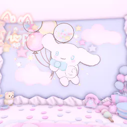 🌈🧁 Cinnamoroll Themed Bunker House 🍰🎀