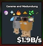 BS15154 Garama and Madundung 1.9B/s