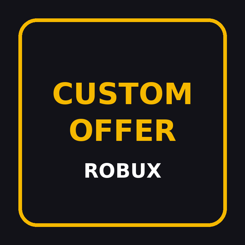 CUSTOM OFFER 5898R