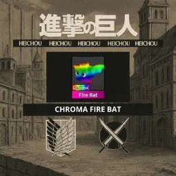 Chroma Fire Bat Pet