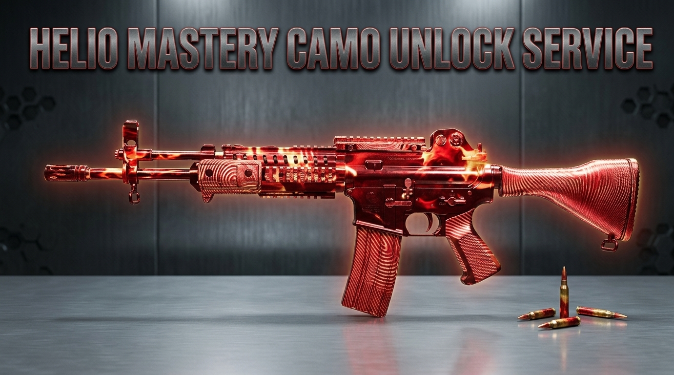 ✨MW4 - DMZ All 33 Base Weapons Helio Mastery Camo Unlock | Safe Grind