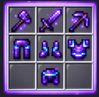 🛡️ Netherite PvP Kit Max Enchant | ⚡ Instant Delivery | 🍩 Donut SMP