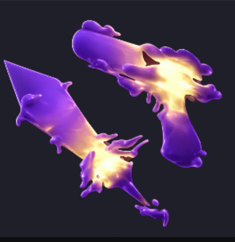 Sunrise Set ( Gun + Knife )