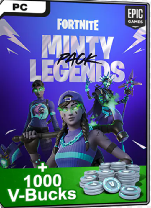 Fortnite Minty Legends Pack + 1000 V-Bucks 💲 XBOX LIVE Key 🎁GLOBAL 🎁