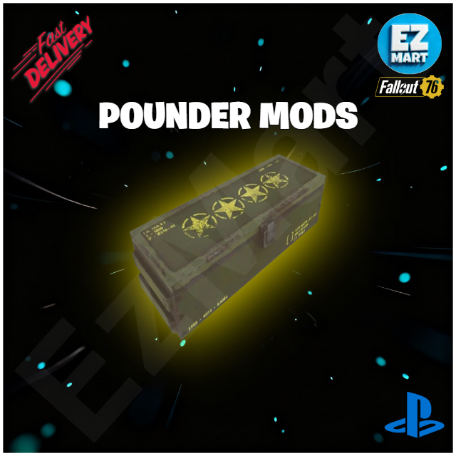 5x Pounder Mods [PS4/PS5] Fast Delivery
