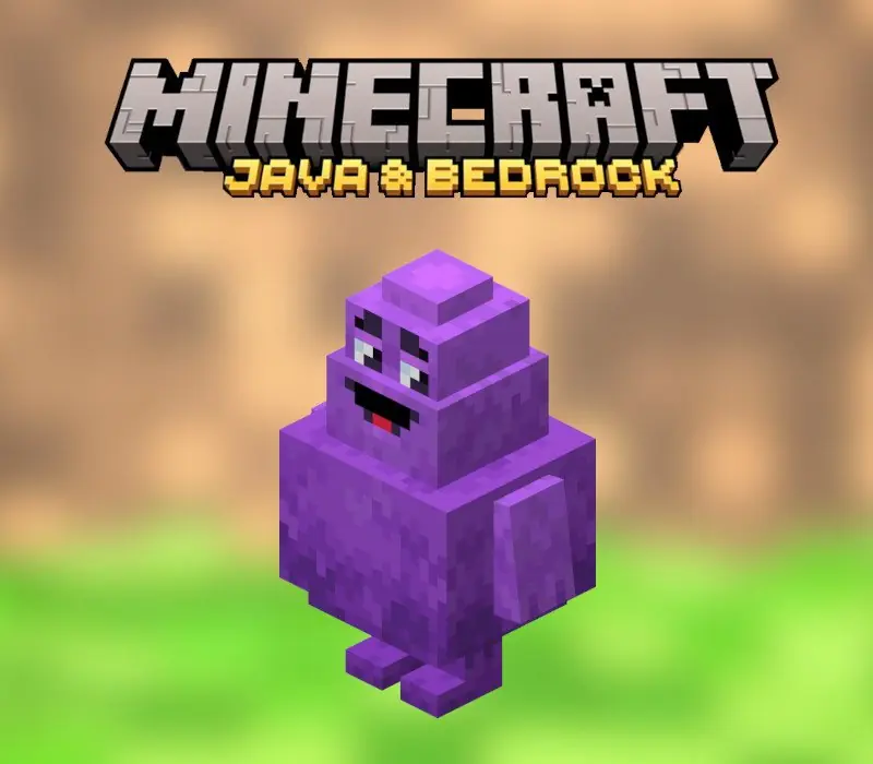 ✧･ﾟ:*✧ Minecraft Grimace Egg Skin DLC | Xbox Series ✧･ﾟ:*✧ Your Next-Level Awaits ✧･ﾟ:*✧