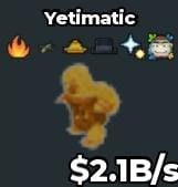 BS15193 Yetimatic 9 Exist Gold 2.1B/s