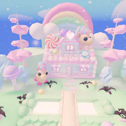 🍭🩷 Candicorn Grinding Glitched Tiny House 🦄🌈