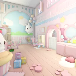 🩷 Molang's Sweet Grinding Queenslander House🐰🧁