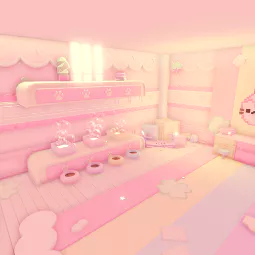 🌈🩷 Pusheen Pixel Art Pink Grinding Tiny Home 🐱🎀