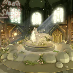 🐲 Overgrown Dragon Fountain Grinding Glitched Tiny House🏰