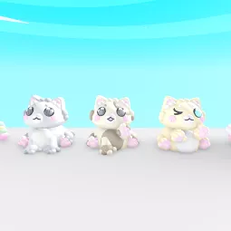 🐱🍦 Kitty Plushie House Maker Pack Glitched Tiny House 🌈🧸