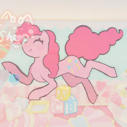 🦄🩷My Little Pony Pinky Pie Grinding Glitched Tiny House🧁🍭