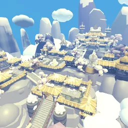 🍪🍦 Ivory Pagoda Cookie Run Kingdom Glitched Tiny House ⛩️🎋