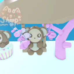 🐵🐱 Monkey, Jungle Animals & Cats Plushie House Maker Pack 🌿🧸