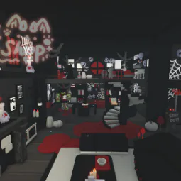 •.° { Halloween } °.• 🎃 Gothic Apartment Grinding Treehouse 👻🕸️