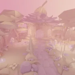 🩷⛲ Pink Fantasy Garden Duckling Grinding Glitched Tiny House 🐤🌸