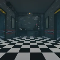 📹🎤 Five Nights at Freddy's Security Office Glitched Tiny House 🐻
