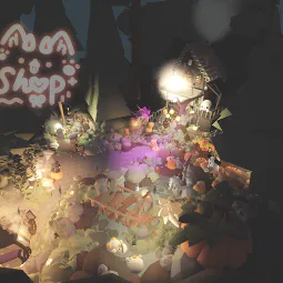 •.° { Halloween } °.• 🎃🐱 Sanrio Spooky Swamp Cabin Glitched Tiny House 👻🌿