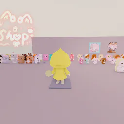 🌈🐻‍❄️ Sanrio and Rilakkuma Plushie House Maker Pack Glitched Tiny House 🐻🩷