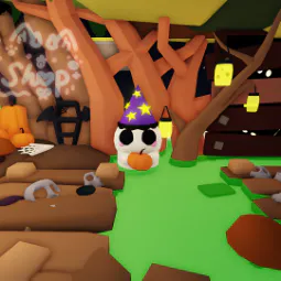 •.° { Halloween } °.• 🎃 Acid Pumpkins' Village Grinding Glitched Tiny House 🕷️🕸️