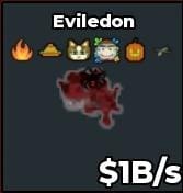 BS15203 Eviledon With Pumpkin And Meowl Traits 1B/s