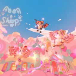 ⋅˚₊‧ ୨ [Cutecore] ୧ ‧₊˚ 🎀 Bat Dragon Candyland Castle Grinding Glitched Castle House 🌈🍦
