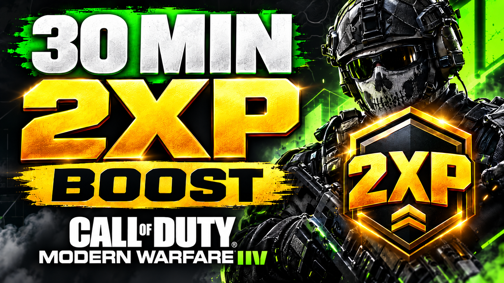 🔥 30 MIN 2XP BOOST 🔥 COD MW4