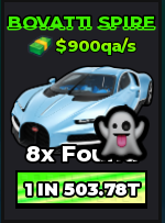 🔥Bovatti Spire (Ghost) (Primordial) ($900qa/s) | - Dream Car Collection🔥
