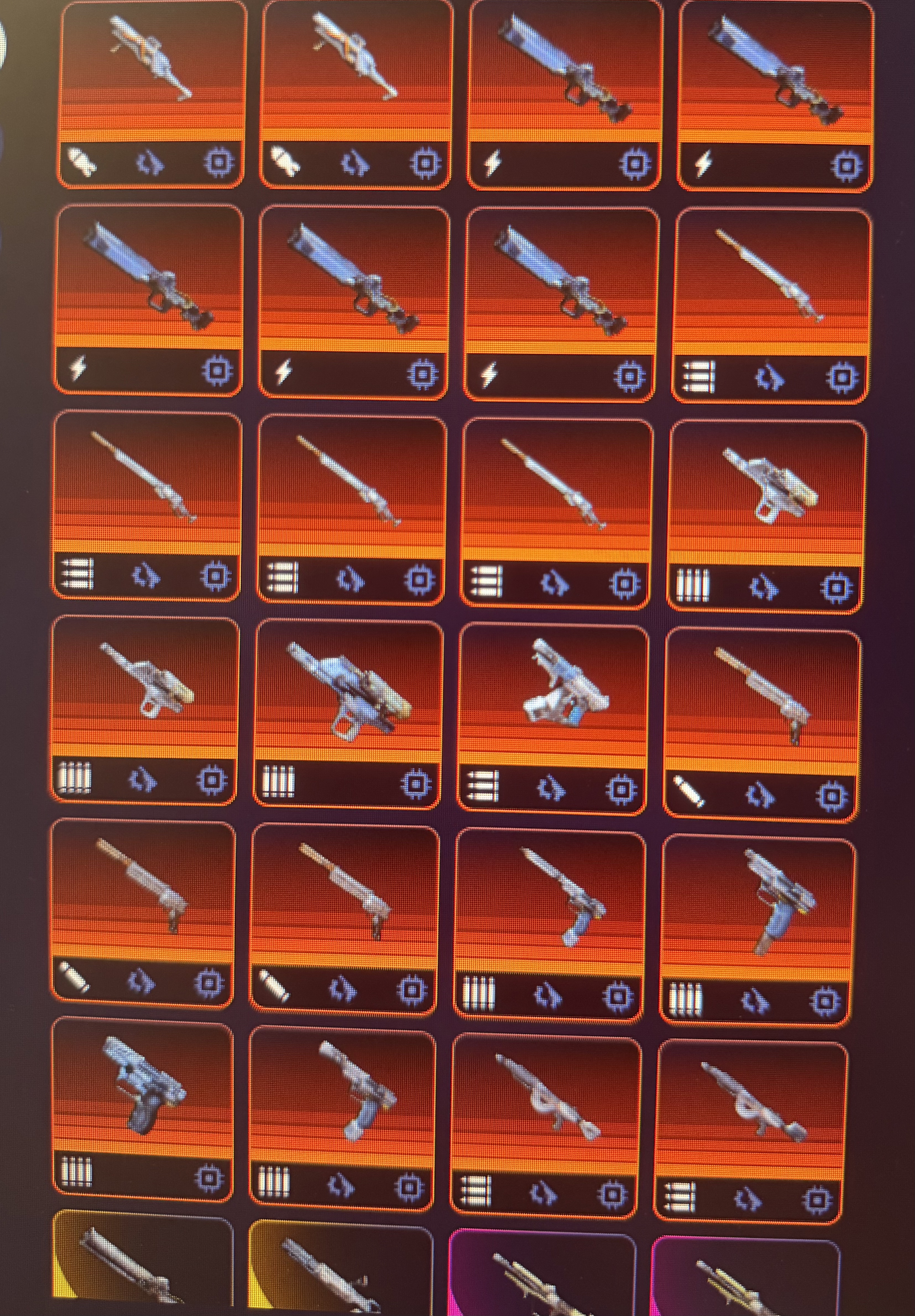 Any 5 Amplified Weapon Base Models