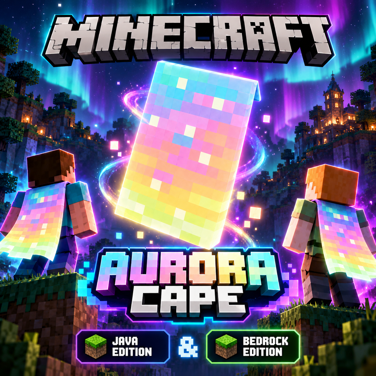 Aurora Cape | Minecraft: Java & Bedrock