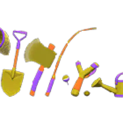 ACNH Golden Tools Set