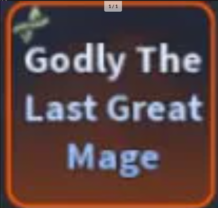 Godly The Last Great Mage (Frieren)