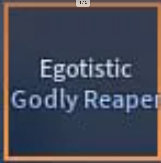 Egotistic Godly Reaper | Hexed Godly Reaper - A Universal Time (AUT)