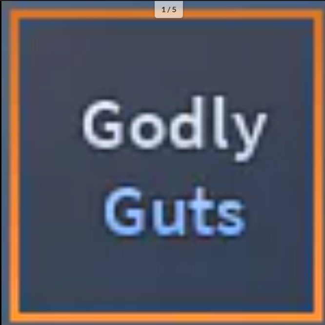 x1 Godly AUT | The Strongest, Gomu, Gryphon, Guts, Kars - A Universal Time (AUT)